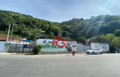Terreno, 1840 m² - venda por r$ 4.000.000,00 ou aluguel por r$ 20.000,00/mês - marapé - santos/sp