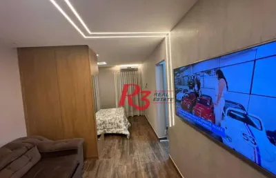 Flat à venda, 38 m² por r$ 300.000,00 - centro - são vicente/sp