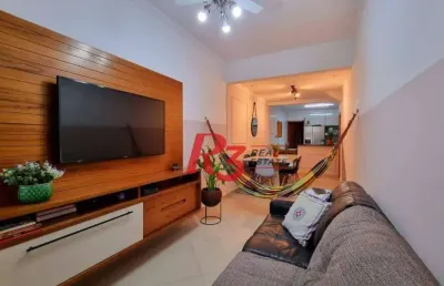 Casa com 2 dormitórios à venda, 110 m² - boqueirão - santos/sp