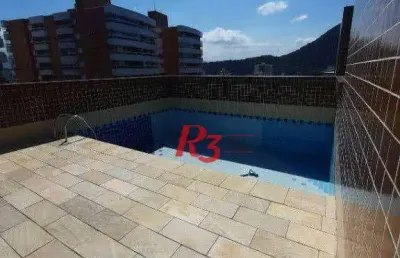 Apartamento duplex com 4 dormitórios à venda, 338 m² - canto do forte - praia grande/sp