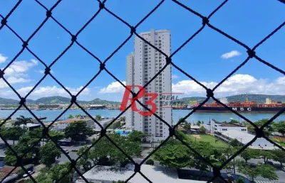 Apartamento com 2 dormitórios à venda, 103 m² por r$ 855.000,00 - ponta da praia - santos/sp