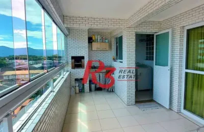 Apartamento à venda, 101 m² por r$ 558.000,00 - vila guilhermina - praia grande/sp