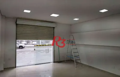Loja à venda, 75 m² por r$ 1.890.000,00 - boqueirão - santos/sp