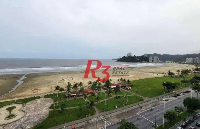 Apartamento de frente para a praia  itararé com  2 dormitórios