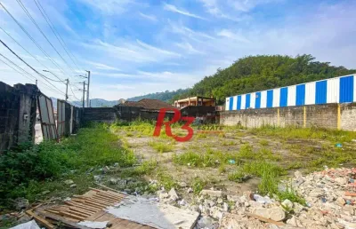 Terreno à venda, 578 m² por r$ 2.000.000,00 - chico de paula - santos/sp
