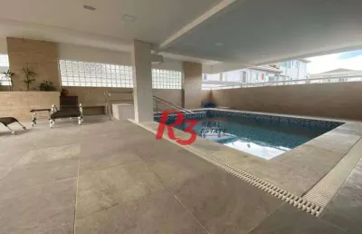 Apartamento com 2 dormitórios à venda, 73 m² - vila belmiro - santos/sp