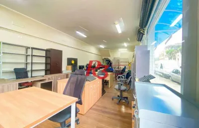 Loja, 217 m² - venda por r$ 1.200.000,00 ou aluguel por r$ 8.000,00/mês - vila matias - santos/sp