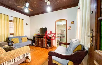 Casa com 2 dormitórios à venda, 102 m² por r$ 630.000,00 - marapé - santos/sp