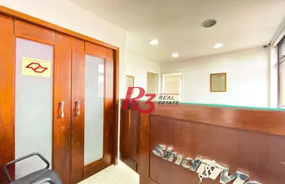 Sala comercial com 2 salas à venda na Avenida Conselheiro Nébias, 628, Boqueirão, Santos