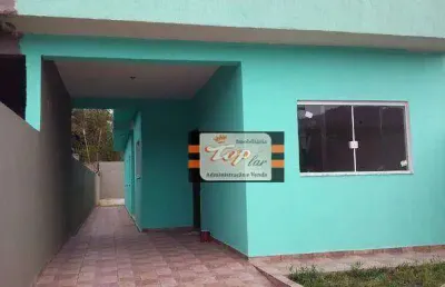 Casa com 2 dormitórios à venda, 90 m² por r$ 270.000 - jardim peruíbe - peruíbe/sp