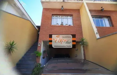 Sobrado à venda, 196 m² por r$ 860.000,00 - parque são domingos - são paulo/sp