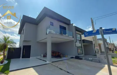 Sobrado à venda em paulínia, vila monte alegre, com 3 quartos, com 162 m²