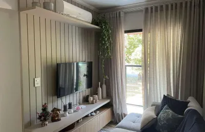 Apartamento à venda em campinas, parque brasília, com 2 quartos, com 77 m², residencial flamboyant