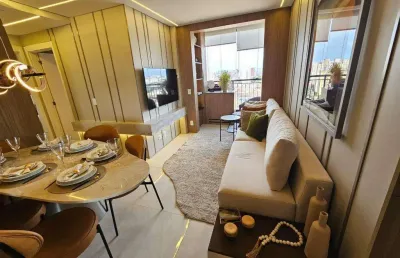 Apartamento à venda em campinas, bonfim, com 2 quartos, com 55 m²,  condomínio living vision