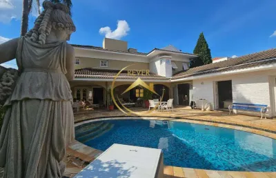 Casa à venda em campinas, jardim madalena, com 4 suítes, com 387.5 m², residencial vila verde