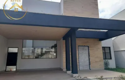 Sobrado à venda em paulínia, betel, com 3 suítes, com 313 m², residencial figueira branca