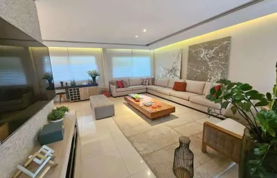 Sobrado à venda em campinas, parque taquaral, com 3 suítes, com 363 m², residências parque portugal