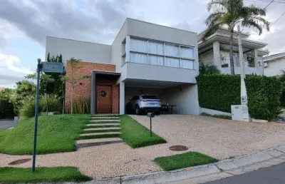 Sobrado à venda em campinas, swiss park, com 4 suítes, com 347 m², swiss park - baden