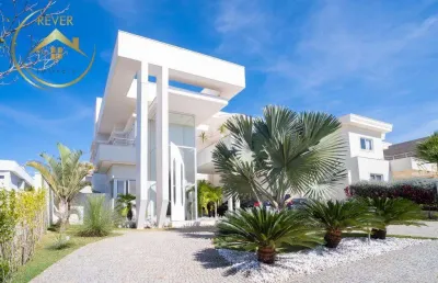 Sobrado à venda em campinas, loteamento mont blanc residence, com 4 suítes, com 430 m²