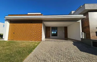 Casa à venda em paulínia, jardim ypê, com 3 suítes, com 186.41 m², condominio la dolce vitta