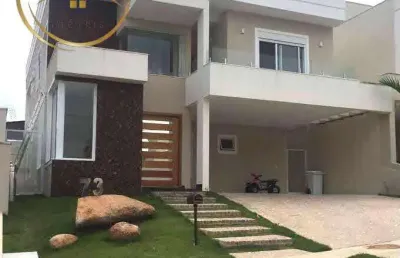 Sobrado à venda em campinas, alphaville campinas, com 3 quartos, com 286 m², parque das quaresmeiras