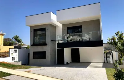 Sobrado à venda em campinas, parque das quaresmeiras, com 4 suítes, com 342 m²