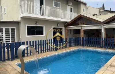 Casa à venda em campinas, parque taquaral, com 4 suítes, com 352.88 m², fazenda taquaral