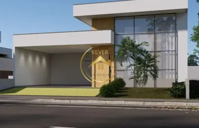 Casa à venda em paulínia, jardim vista alegre, com 3 suítes, com 220 m², santorini residencial club