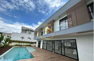 Casa à venda em campinas, loteamento mont blanc residence, com 4 suítes, com 540 m²
