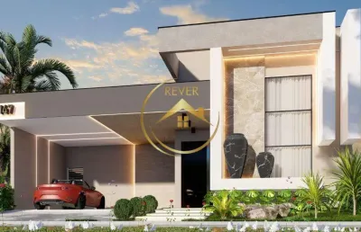 Casa à venda em paulínia, betel, com 3 suítes, com 313 m², residencial figueira branca