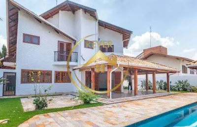 Casa à venda em campinas, jardim madalena, com 4 suítes, com 455 m², residencial vila verde