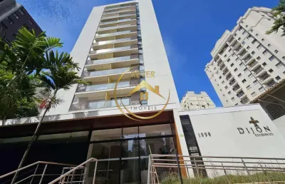 Apartamento à venda em campinas, cambuí, com 1 suíte, com 57 m², residencial dijon