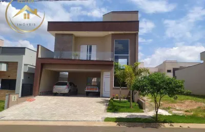 Sobrado à venda em paulínia, parque brasil 500, com 3 quartos, com 250 m²
