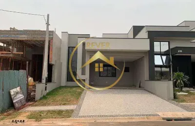 Casa à venda em paulínia, vila monte alegre, com 3 suítes, com 137 m²