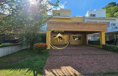 Sobrado à venda em campinas, parque taquaral, com 4 quartos, com 363 m², residências parque portugal