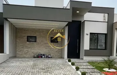 Casa à venda em paulínia, parque brasil 500, com 3 suítes, com 148 m², condomínio lírios paulínia.