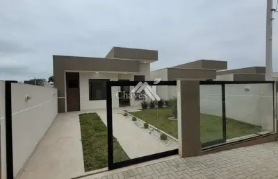 Casa com 3 quartos à venda na rua pau-brasil, eucaliptos, fazenda rio grande, 64 m2 por r$ 400.000