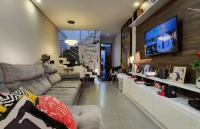 Sobrado com 3 dormitórios à venda, 110 m² por r$ 745.000,00 - vila alpina - são paulo/sp