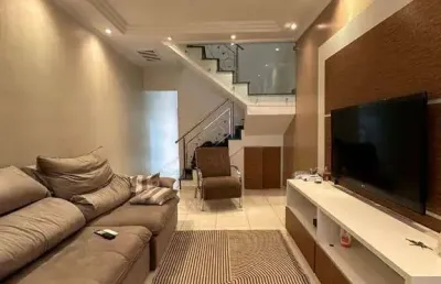 Sobrado com 3 dormitórios à venda, 130 m² por r$ 749.000 - vila alpina - são paulo/sp