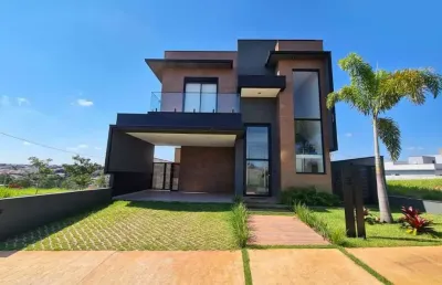 Casa com 3 dormitórios à venda, 232 m² por r$ 1.920.000,00 - condomínio reserva central parque - salto/sp