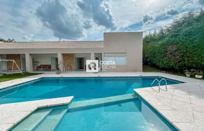 Casa com 5 suítes à venda ou locação - condomínio monte belo - salto/sp