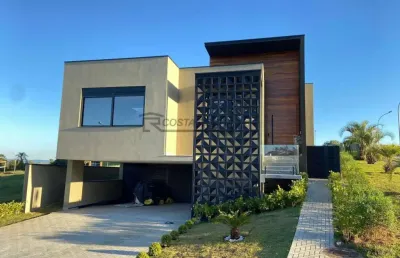 Casa com 3 dormitórios à venda, 252 m² por r$ 2.250.000,00 - condomínio alphaville castello - itu/sp
