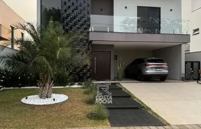 Casa com 3 dormitórios à venda, 260 m² por r$ 2.700.000,00 - condominio portal dos bandeirantes - salto/sp