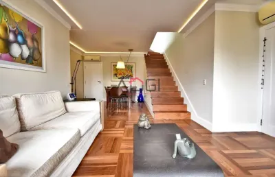 Cobertura com 3 dormitórios à venda, 181 m² por r$ 3.300.000,00 - indianópolis - são paulo/sp