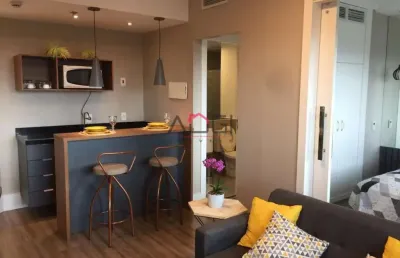 Flat com 1 dormitório à venda, 30 m² por r$ 495.000,00 - jardim paulista - são paulo/sp