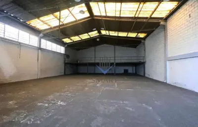 Galpão para alugar, 500 m² por r$ 7.693,00/mês - cidade industrial - santa bárbara d'oeste/sp