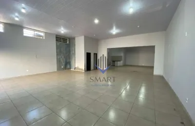 Salão para alugar, 186 m² por r$ 3.701,67/mês - vila santa catarina - americana/sp