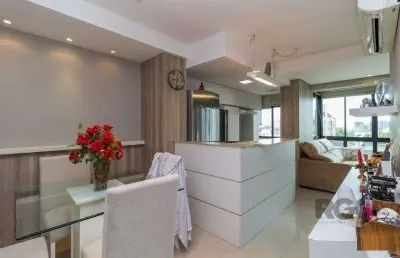 Apartamento para venda - 38m², 1 dormitório, sendo 1 suites, 1 vaga - menino deu