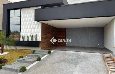 Casa com 3 dormitórios à venda, 180 m² - condominio milano - indaiatuba/sp