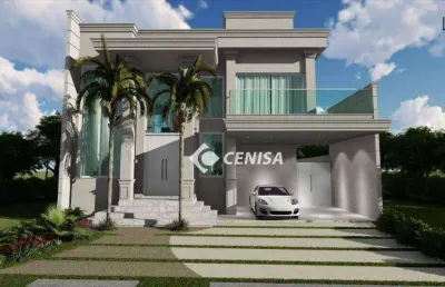 Casa com 3 suítes à venda, 242 m² - condomínio jardins di roma - indaiatuba/sp